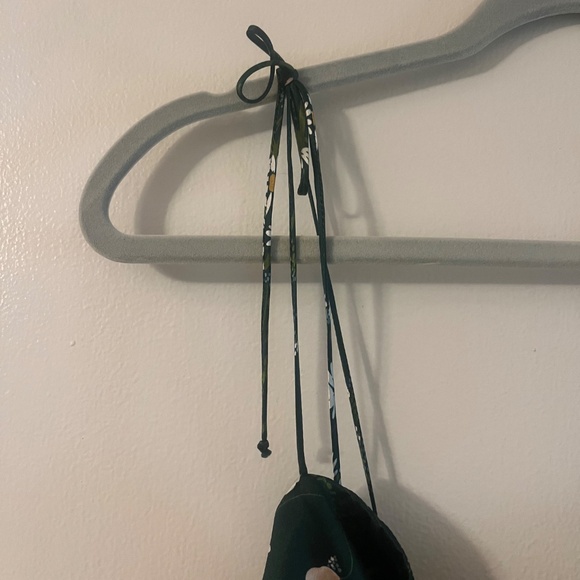 Reformation Silk Green Printed Camisole Top - Picture 5 of 6